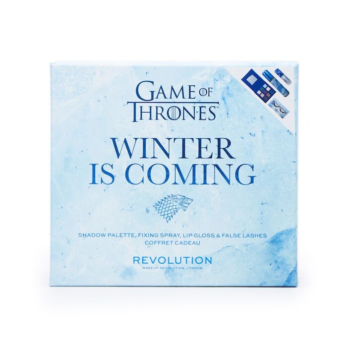 Набор косметики Game Of Thrones Winter is Coming Set de Maquillaje Revolution, Set 4 productos
Набор косметики Game Of Thrones Winter is Coming Set de Maquillaje Revolution, Set 4 productos