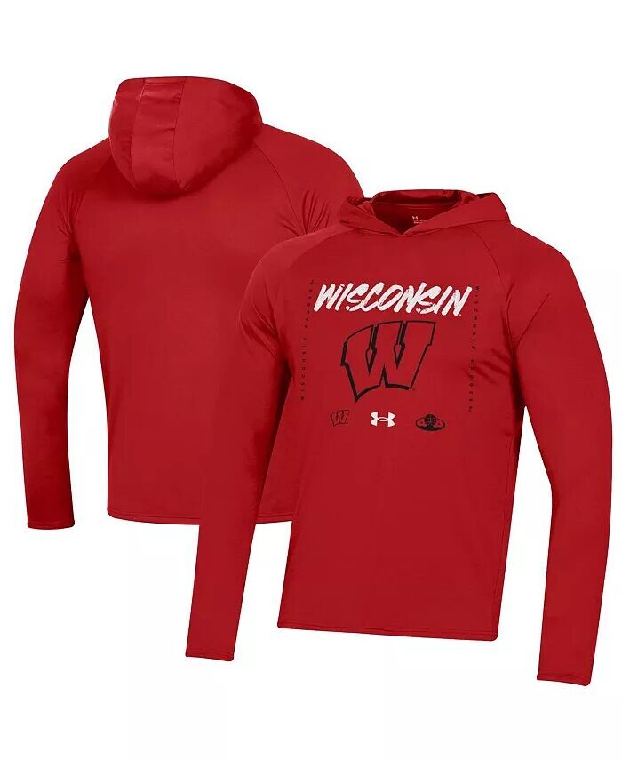 Мужская красная футболка с капюшоном с длинным рукавом Wisconsin Badgers On Court Shooting Under Armour
Мужская красная футболка с капюшоном с длинным рукавом Wisconsin Badgers On Court Shooting Under Armour