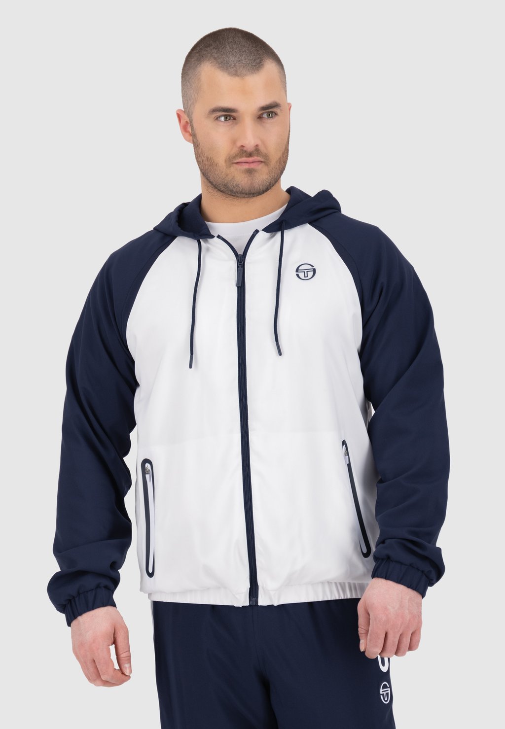 Толстовка на молнии Sergio Tacchini, белый
Толстовка на молнии Sergio Tacchini, белый