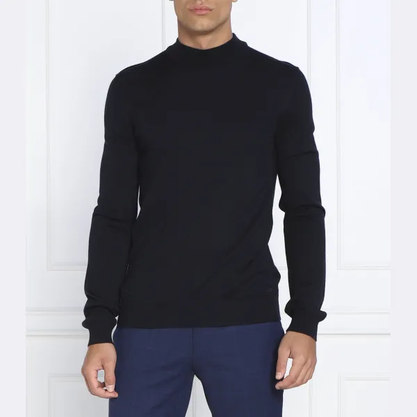 Шерстяной свитер стандартного кроя San Matteo Hugo, синий
Шерстяной свитер стандартного кроя San Matteo Hugo, синий