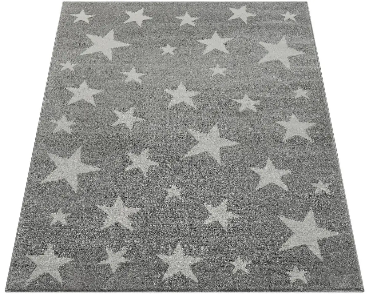 Детский ковер Paco Home "Capri 315", прямоугольный, короткий ворс, звездный мотив, пастельные тона, детская комната 120х170 см, серо-коричневый
Детский ковер Paco Home "Capri 315", прямоугольный, короткий ворс, звездный мотив, пастельные тона, детская комната 120х170 см, серо-коричневый