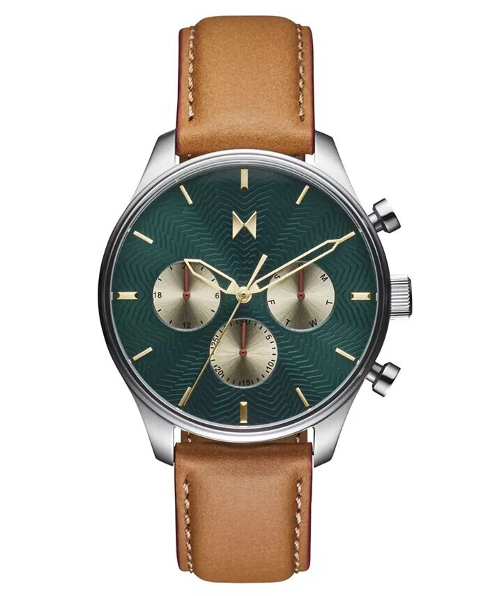 Мужские часы AirHawk с кожаным ремешком, 42 мм MVMT, бежевый 
Мужские часы AirHawk с кожаным ремешком, 42 мм MVMT, бежевый