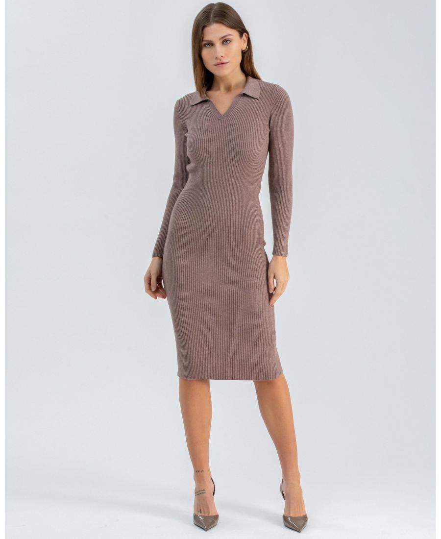 Женское платье с воротником Лавиния PIETRO BRUNELLI MILANO, Brown
Женское платье с воротником Лавиния PIETRO BRUNELLI MILANO, Brown