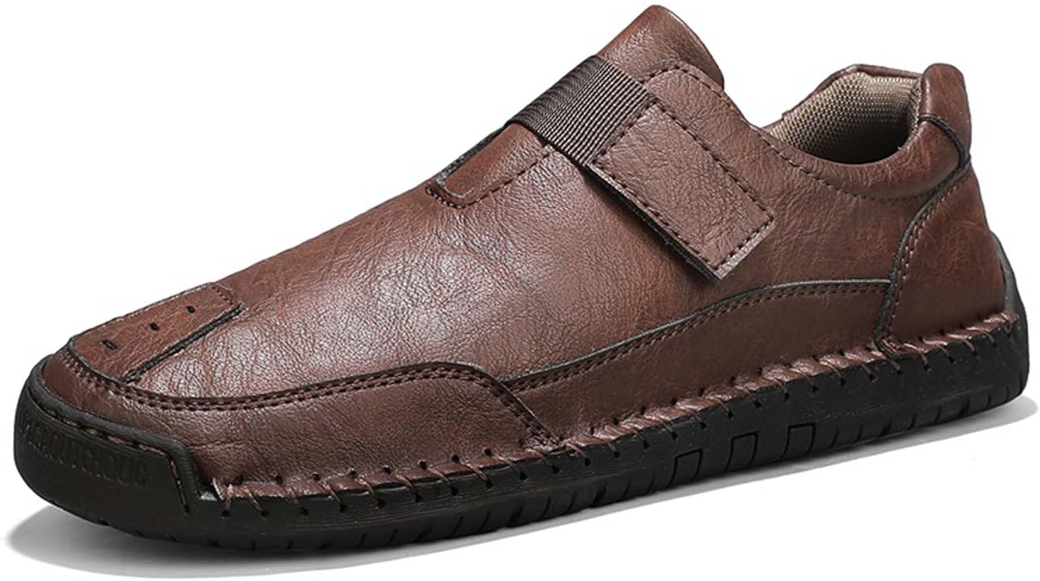 Мужские премиальные кожаные прогулочные туфли, повседневная деловая обувь, обувь для вождения, на липучке, мягкие и износостойкие, с сетчатой подкладкой, ручная строчка, подходят для всех сезонов Generic, темно-коричневый
Мужские премиальные кожаные прогулочные туфли, повседневная деловая обувь, обувь для вождения, на липучке, мягкие и износостойкие, с сетчатой подкладкой, ручная строчка, подходят для всех сезонов Generic, темно-коричневый