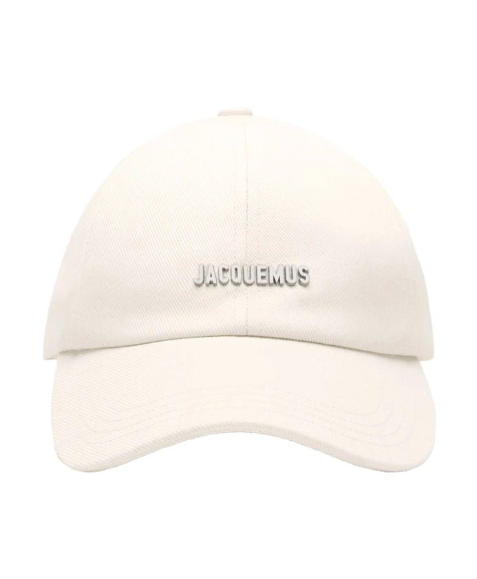Белая холщовая бейсболка Jacquemus, белый
Белая холщовая бейсболка Jacquemus, белый