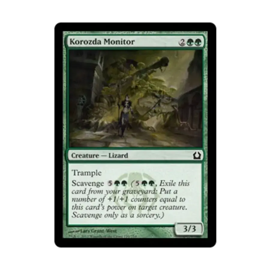 CCG Корозда Монитор (С) (Фольга), MTG - Return to Ravnica
CCG Корозда Монитор (С) (Фольга), MTG - Return to Ravnica