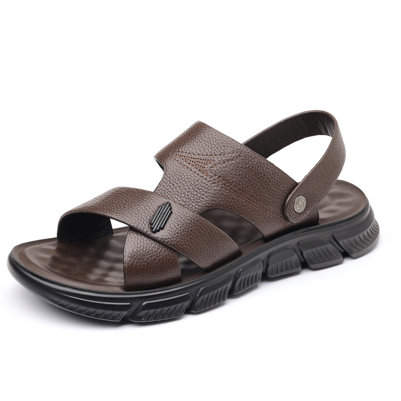 LAORENTOU Пляжные сандалии мужские черно-коричневые коричневые, цвет Brown 
LAORENTOU Пляжные сандалии мужские черно-коричневые коричневые, цвет Brown