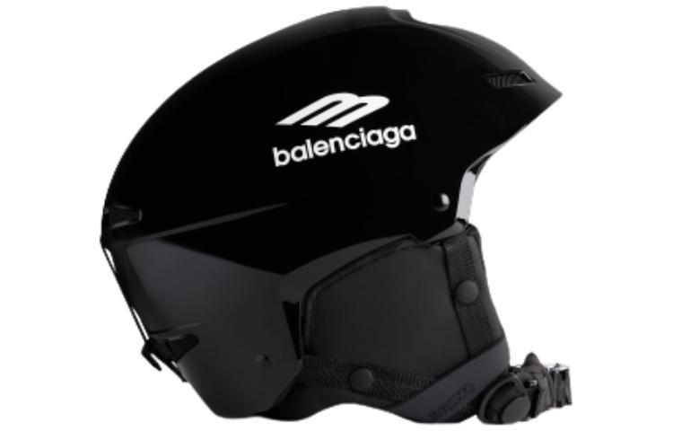 Лыжный шлем Balenciaga, черный
Лыжный шлем Balenciaga, черный