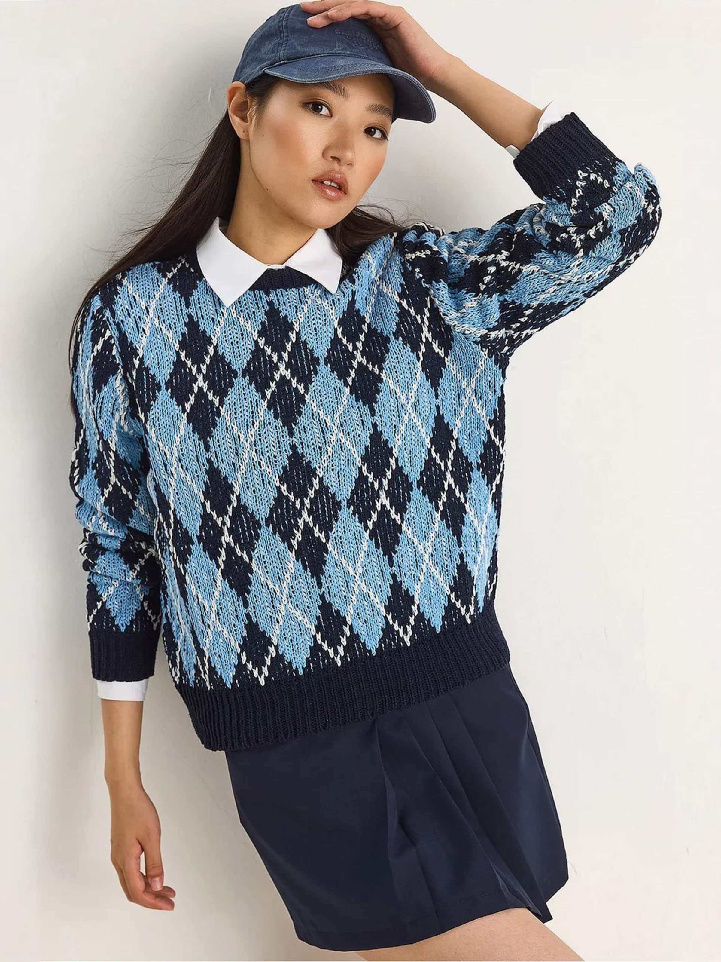 Bianco Lucci Свитер в цвете Marine Blue, Sky Blue
Bianco Lucci Свитер в цвете Marine Blue, Sky Blue