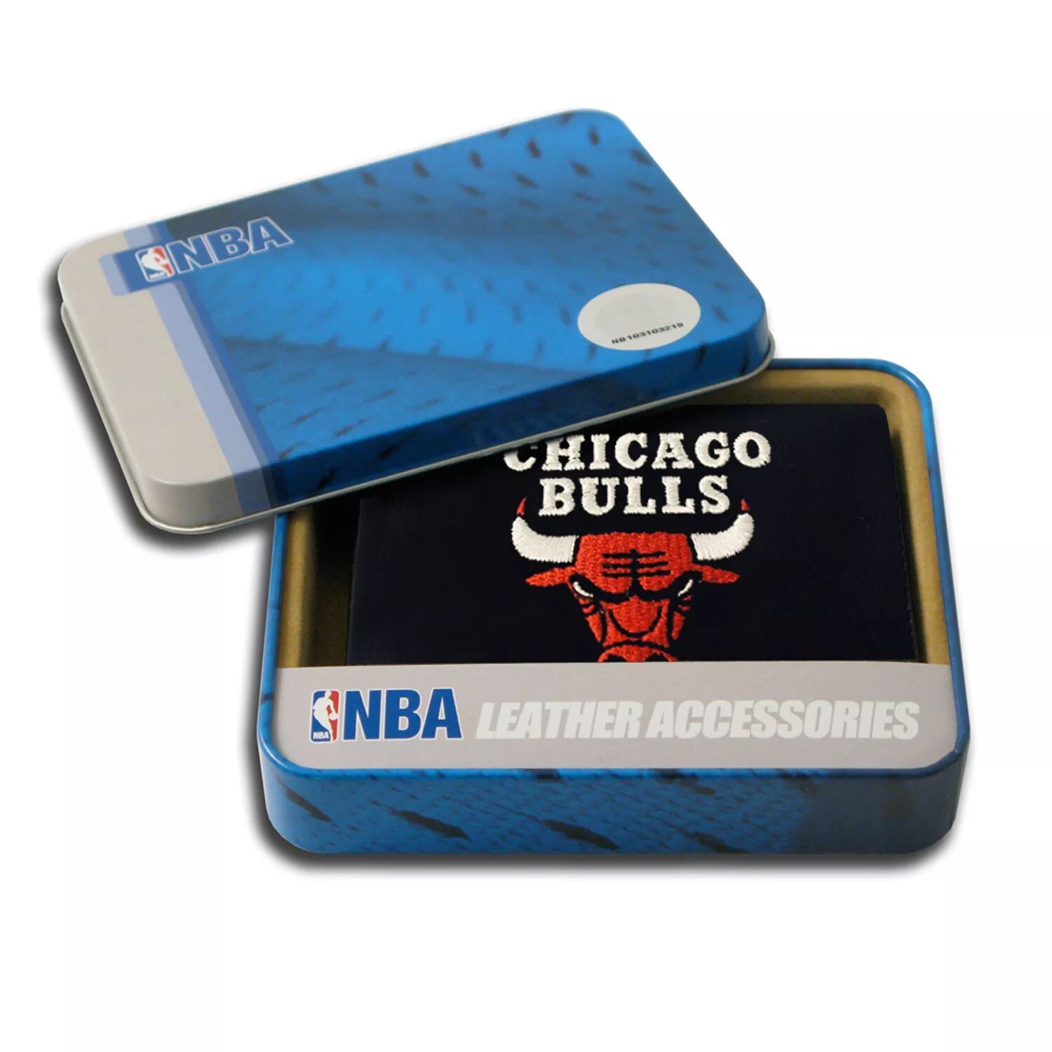 Кожаный кошелек двойного сложения Chicago Bulls
Кожаный кошелек двойного сложения Chicago Bulls