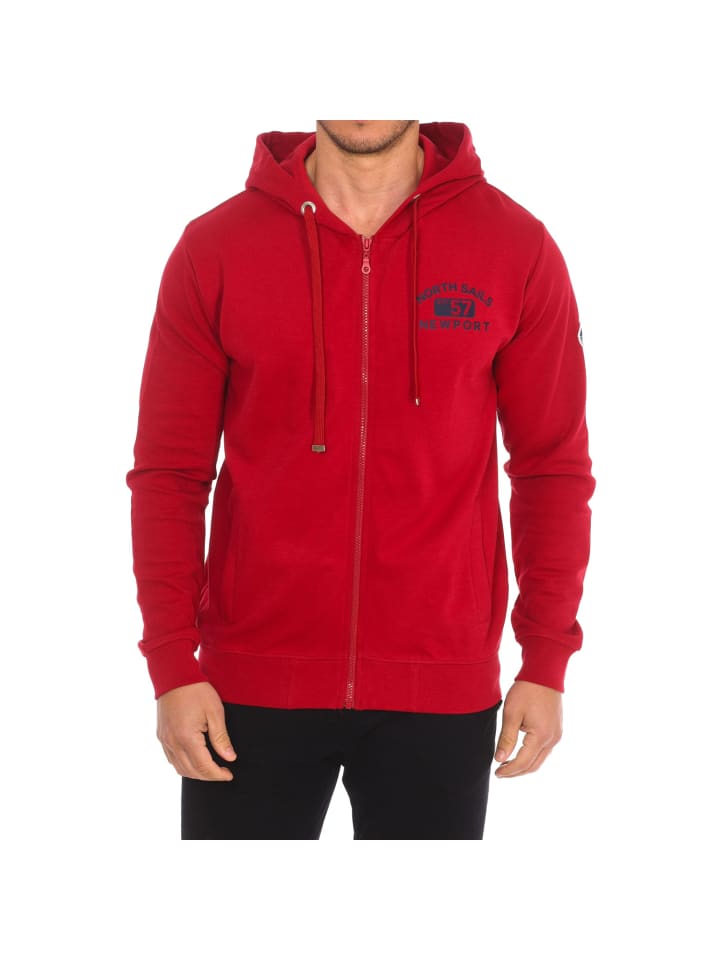 Толстовка с капюшоном North Sails, красный
Толстовка с капюшоном North Sails, красный