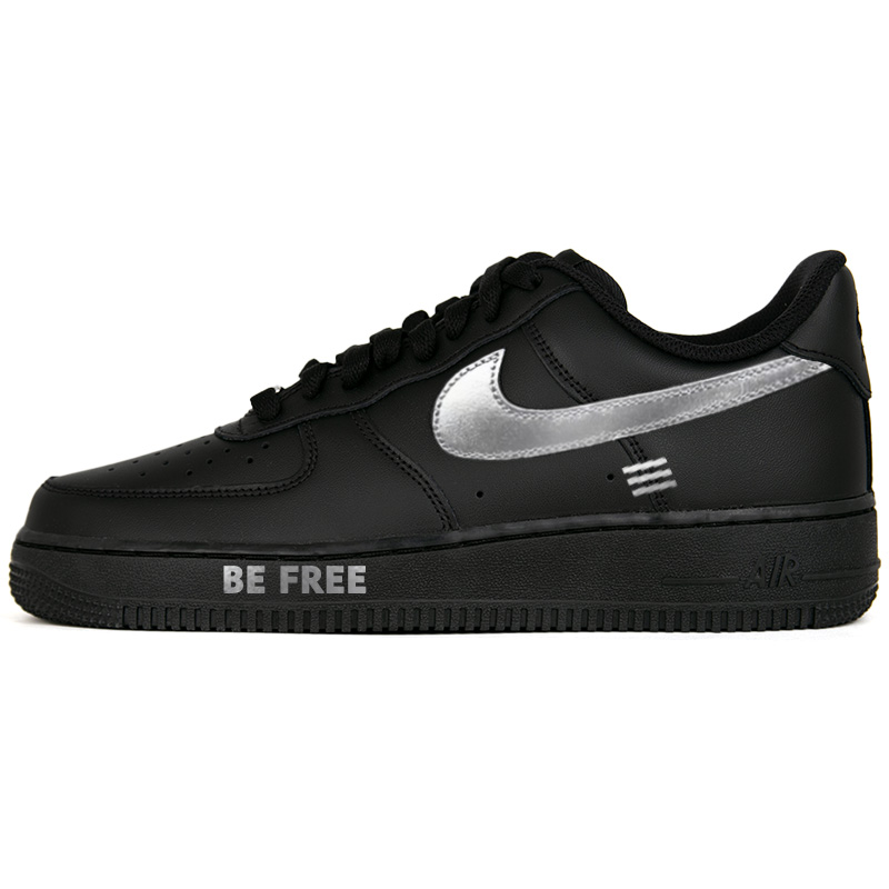 Nike Мужские износостойкие низкие скейтбордные кроссовки Air Force 1 Master Mechanic, черный с серебристым рисунком
Nike Мужские износостойкие низкие скейтбордные кроссовки Air Force 1 Master Mechanic, черный с серебристым рисунком