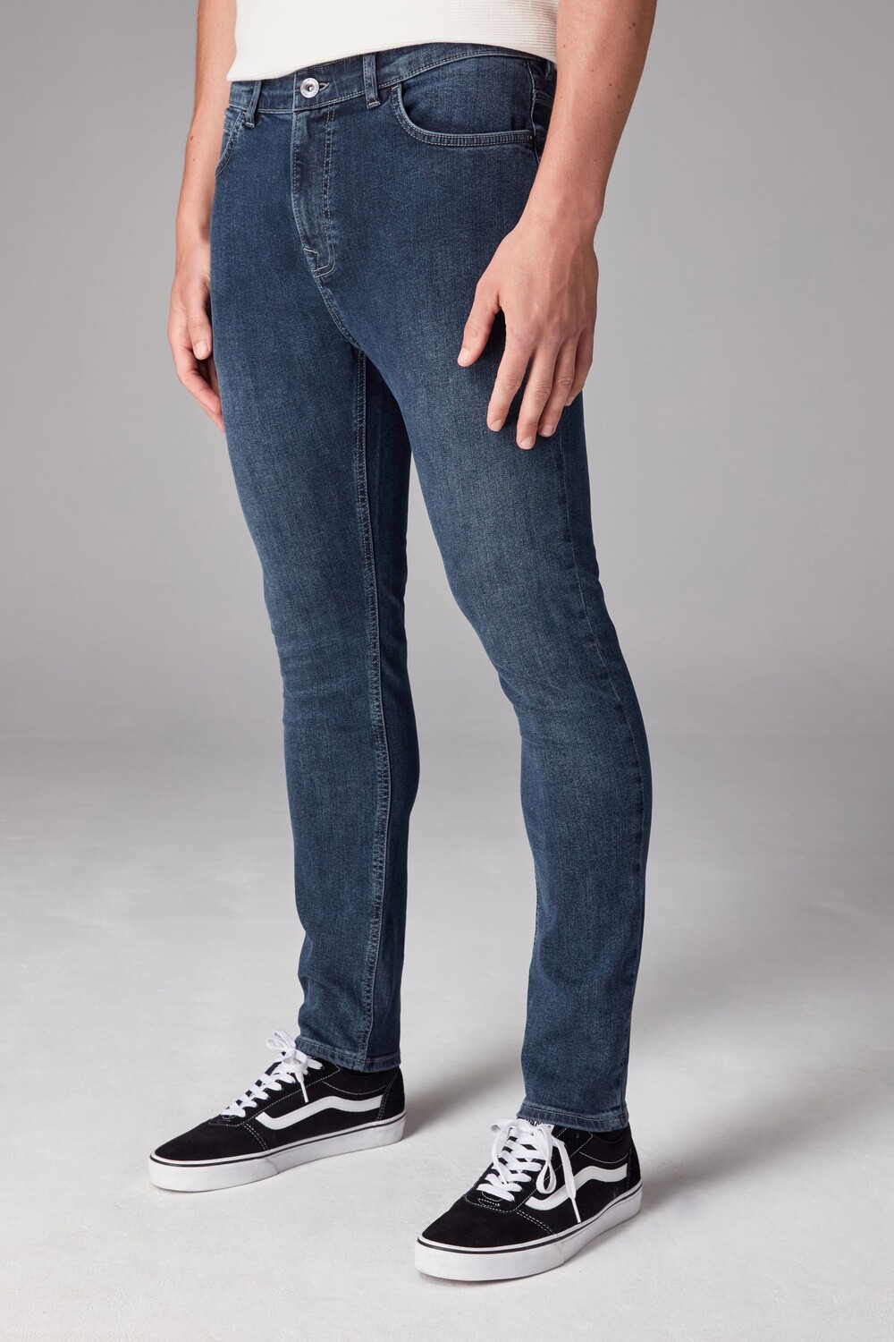 Классические эластичные джинсы Next, синий
Классические эластичные джинсы Next, синий