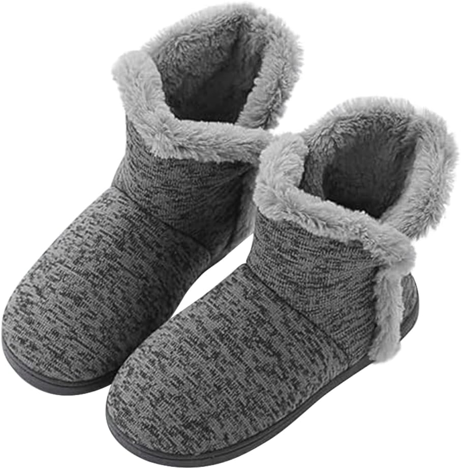 Тапочки-ботиночки из кашемира, вязаные до щиколотки, теплые ботильоны на подкладке из искусственного меха, уютные зимние домашние тапочки для дома и улицы, нескользящая домашняя обувь, зимние ботильоны Xgopts, серый
Тапочки-ботиночки из кашемира, вязаные до щиколотки, теплые ботильоны на подкладке из искусственного меха, уютные зимние домашние тапочки для дома и улицы, нескользящая домашняя обувь, зимние ботильоны Xgopts, серый