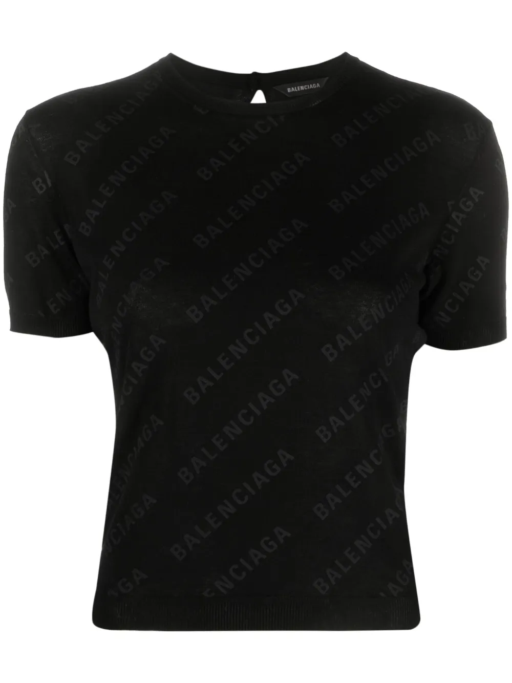 Трикотажный топ с логотипом BALENCIAGA, черный
Трикотажный топ с логотипом BALENCIAGA, черный