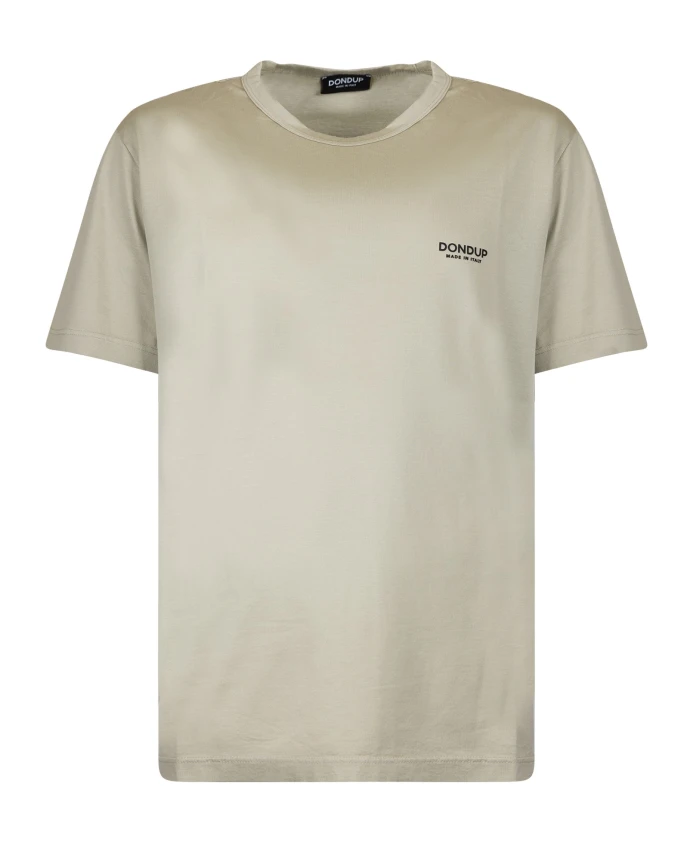Футболка с круглым вырезом и вышитым логотипом Dondup, бежевый
Футболка с круглым вырезом и вышитым логотипом Dondup, бежевый