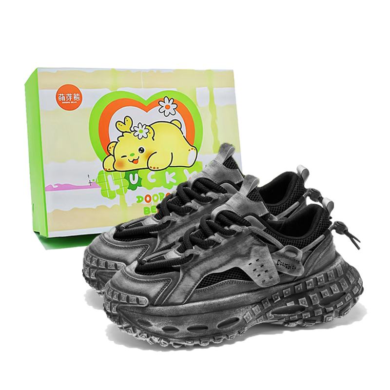 Противоскользящие износостойкие дышащие низкие массивные кроссовки для увеличения роста для мужчин Budding Bear, Gray {Box}
Противоскользящие износостойкие дышащие низкие массивные кроссовки для увеличения роста для мужчин Budding Bear, Gray {Box}