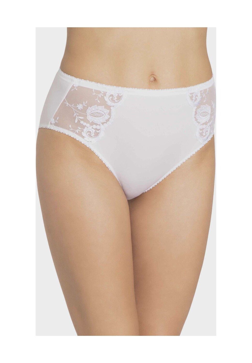 Трусики прованс с кружевными деталями, полупрозрачные, женские Conturelle Felina, белый
Трусики прованс с кружевными деталями, полупрозрачные, женские Conturelle Felina, белый