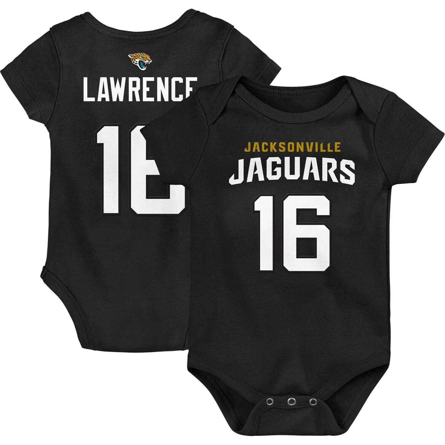 Боди для новорожденных и младенцев Trevor Lawrence Teal Jacksonville Jaguars Mainliner Имя и номер игрока Outerstuff
Боди для новорожденных и младенцев Trevor Lawrence Teal Jacksonville Jaguars Mainliner Имя и номер игрока Outerstuff