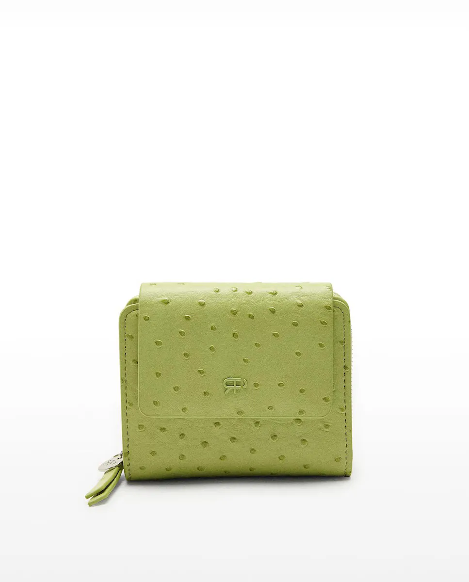 Маленький женский кошелек с клапаном и застежкой-молнией, однотонный Parfois, зеленый
Маленький женский кошелек с клапаном и застежкой-молнией, однотонный Parfois, зеленый