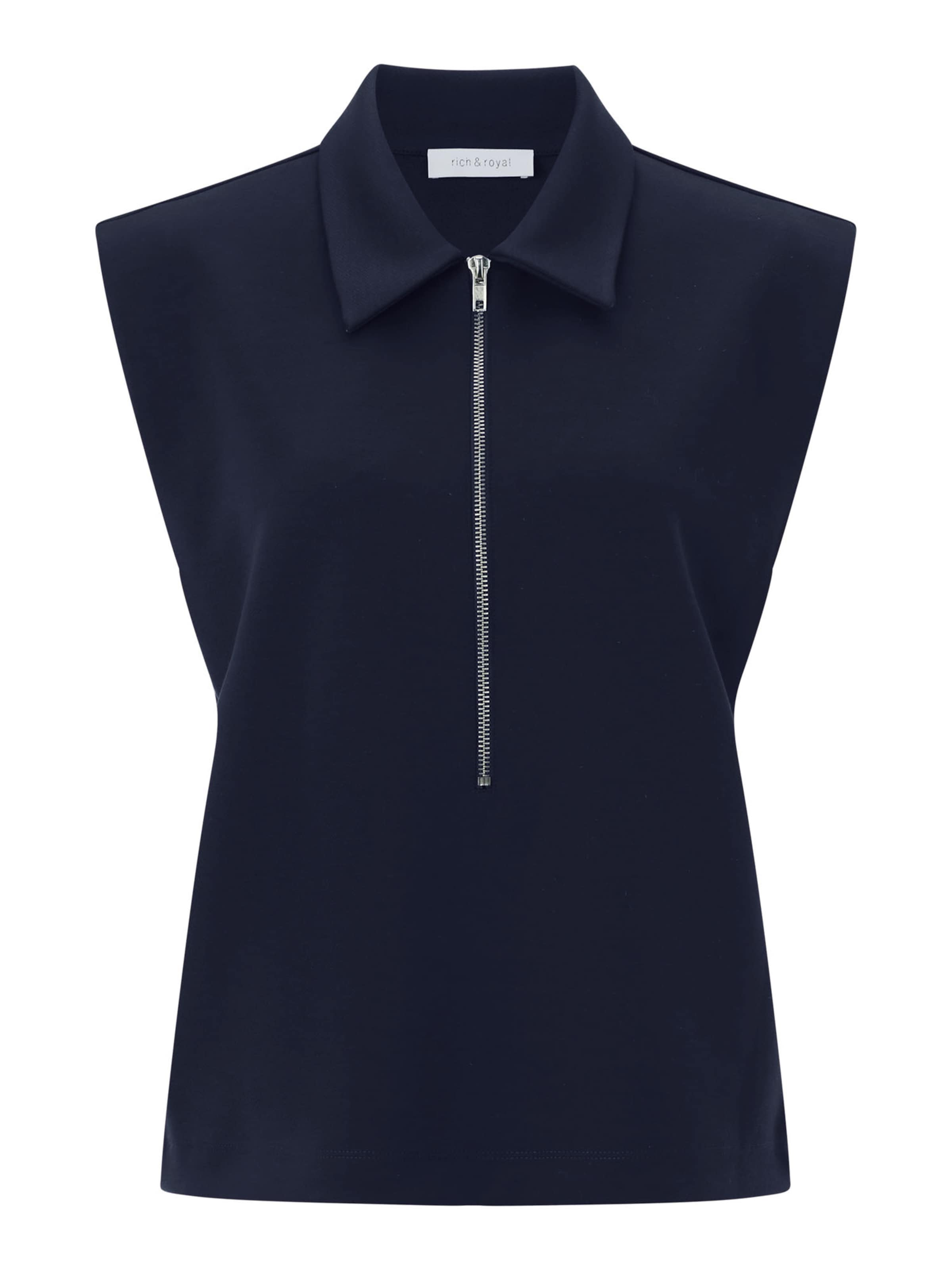 Rich & Royal Свитер в темно-синем цвете
Rich & Royal Свитер в темно-синем цвете