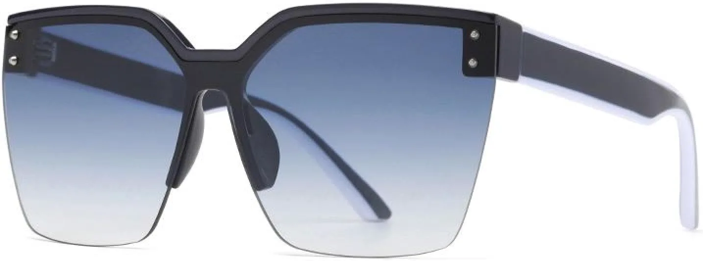 Солнцезащитные очки для женщин UV400, мужские, увеличенного размера, полуободковые, для кемпинга, пляжа, вечеринок и путешествий TVTBBVV, Blue Gradient Blue
Солнцезащитные очки для женщин UV400, мужские, увеличенного размера, полуободковые, для кемпинга, пляжа, вечеринок и путешествий TVTBBVV, Blue Gradient Blue