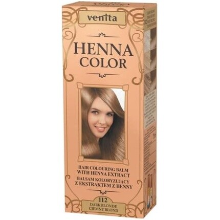 Краска для волос Henna Color 75мл 112 Темно-русый, Venita
Краска для волос Henna Color 75мл 112 Темно-русый, Venita