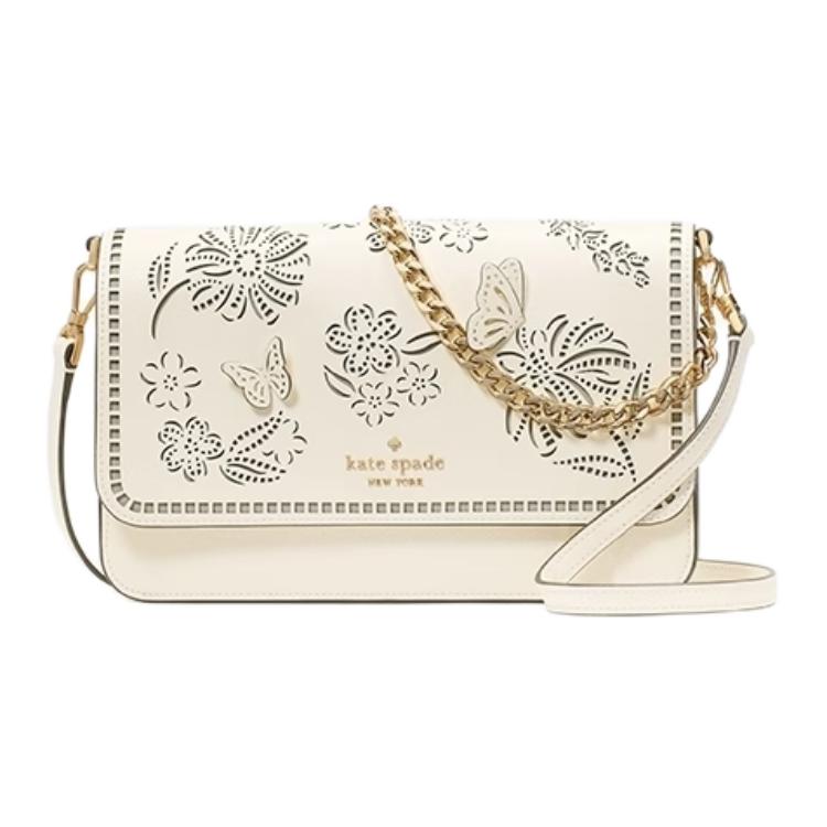 Kate Spade Женская белая кожаная сумка через плечо среднего размера
Kate Spade Женская белая кожаная сумка через плечо среднего размера