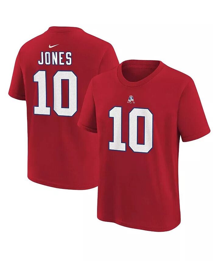 Футболка с именем и номером игрока команды New England Patriots Mac Jones Red от Big Boys and Girls Nike
Футболка с именем и номером игрока команды New England Patriots Mac Jones Red от Big Boys and Girls Nike