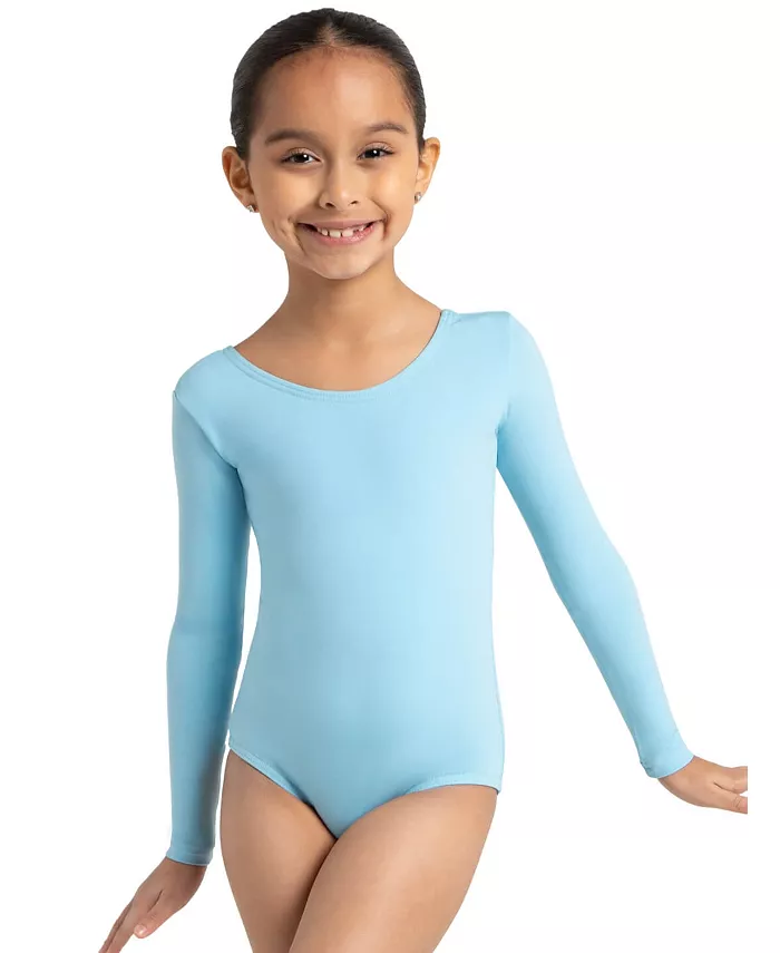 Детский гимнастический купальник с длинным рукавом для девочек Capezio, синий
Детский гимнастический купальник с длинным рукавом для девочек Capezio, синий