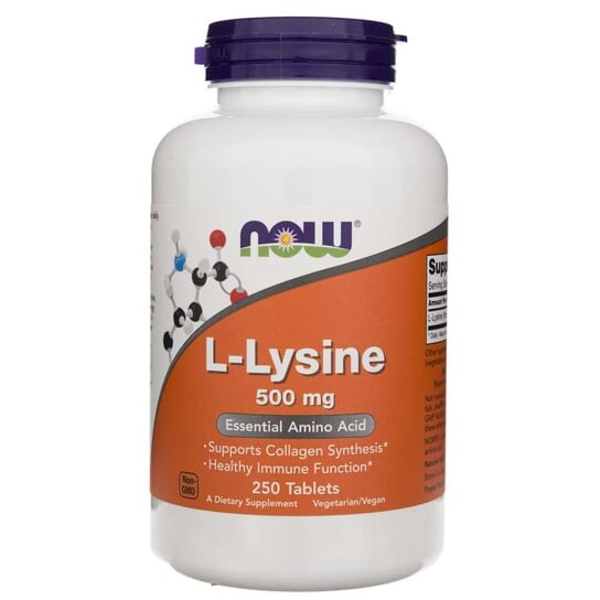 Now Foods, L-лизин 500 мг - 250 таблеток
Now Foods, L-лизин 500 мг - 250 таблеток