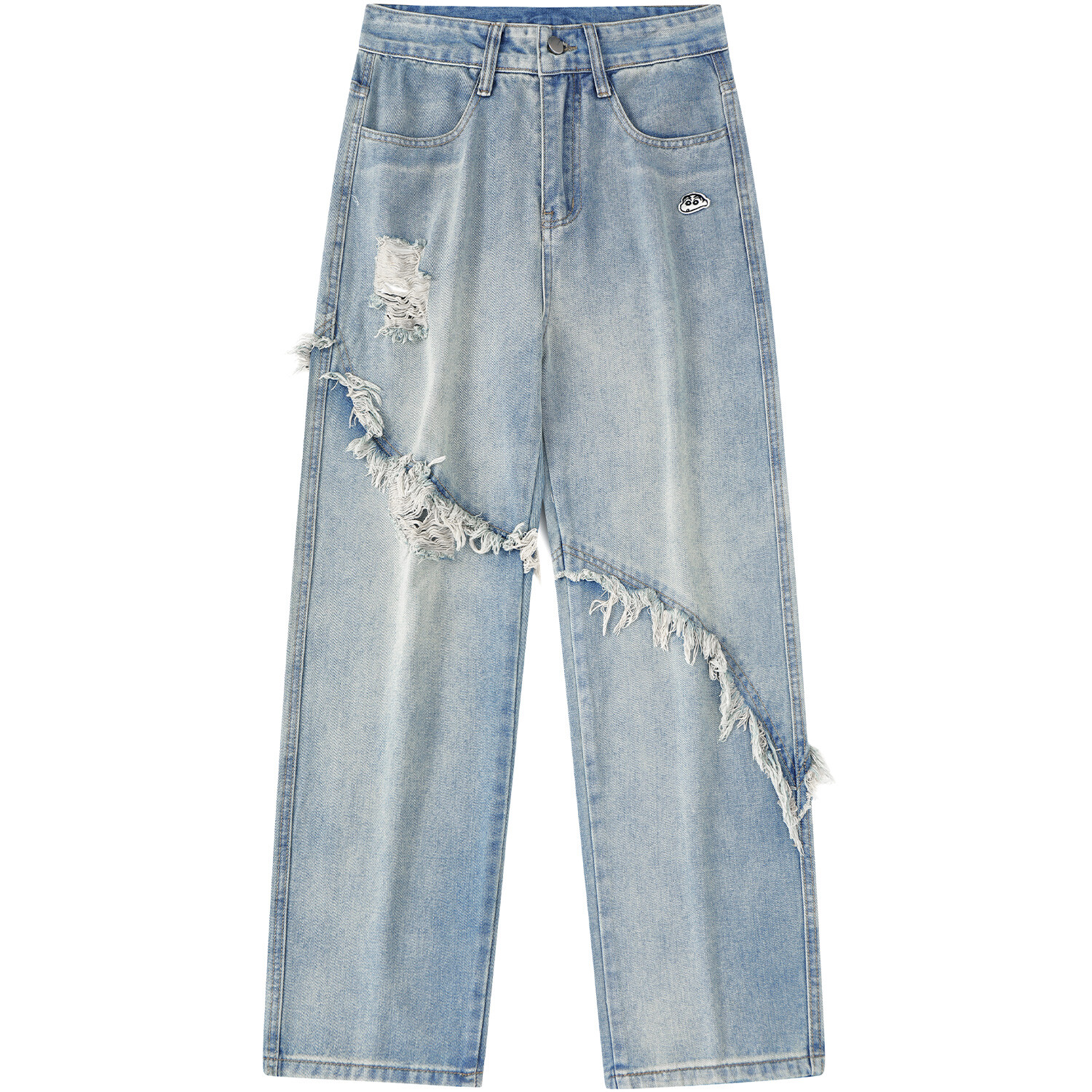 Джинсы унисекс Crayon Shinchan/Crayon Shinchan, Светло-синий
Джинсы унисекс Crayon Shinchan/Crayon Shinchan, Светло-синий