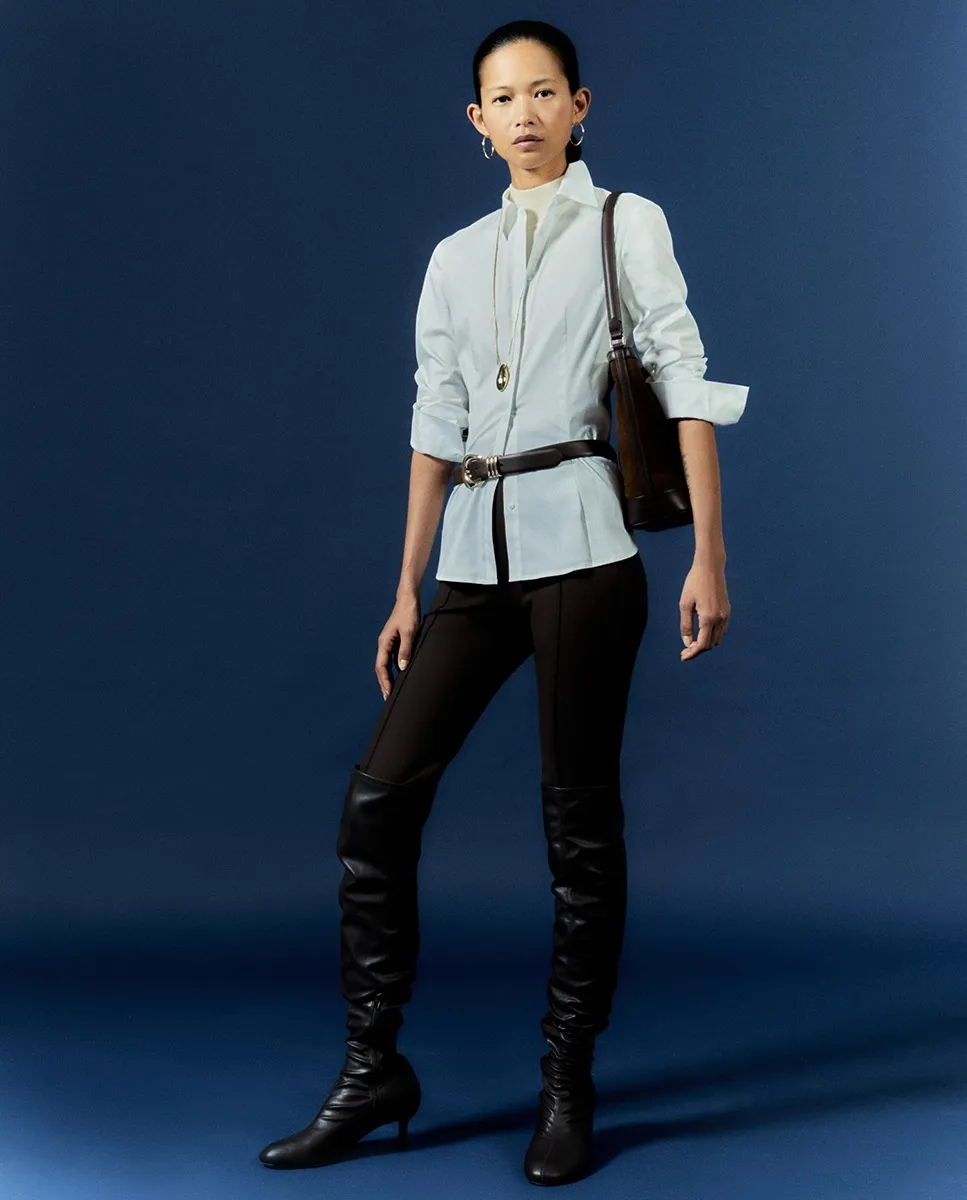 Леггинсы флеш с молнией Sfera, коричневый
Леггинсы флеш с молнией Sfera, коричневый