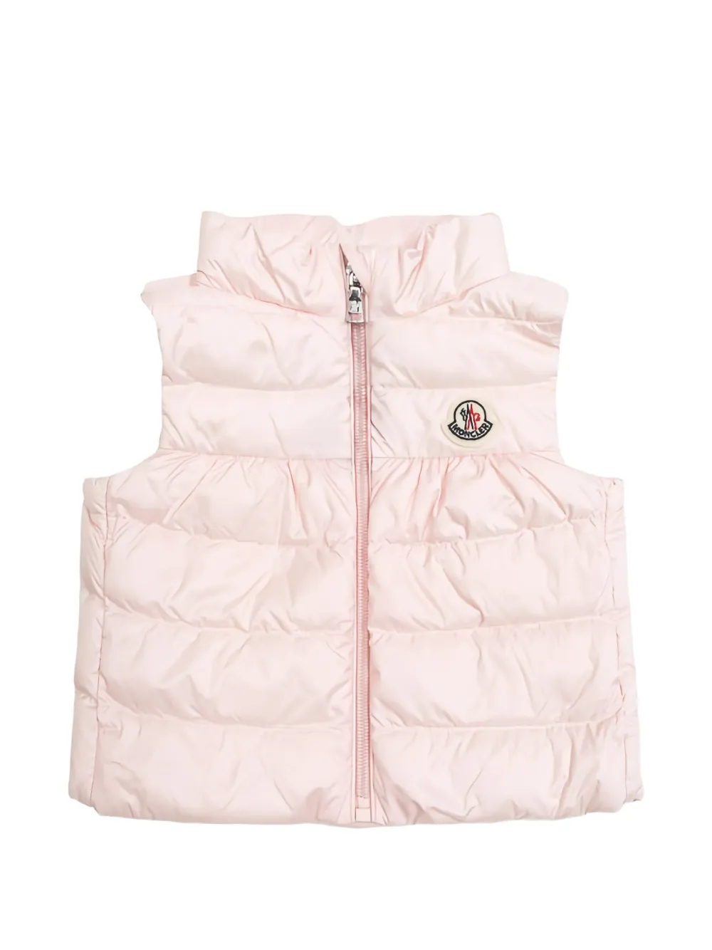 Жилет с нашивкой-логотипом Moncler Enfant, розовый
Жилет с нашивкой-логотипом Moncler Enfant, розовый