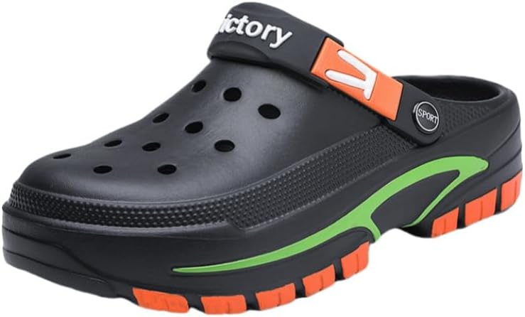 Мужские сабо сандалии EVA - дышащие для дома и улицы с противоскользящей подошвой Fusecottc, черный
Мужские сабо сандалии EVA - дышащие для дома и улицы с противоскользящей подошвой Fusecottc, черный