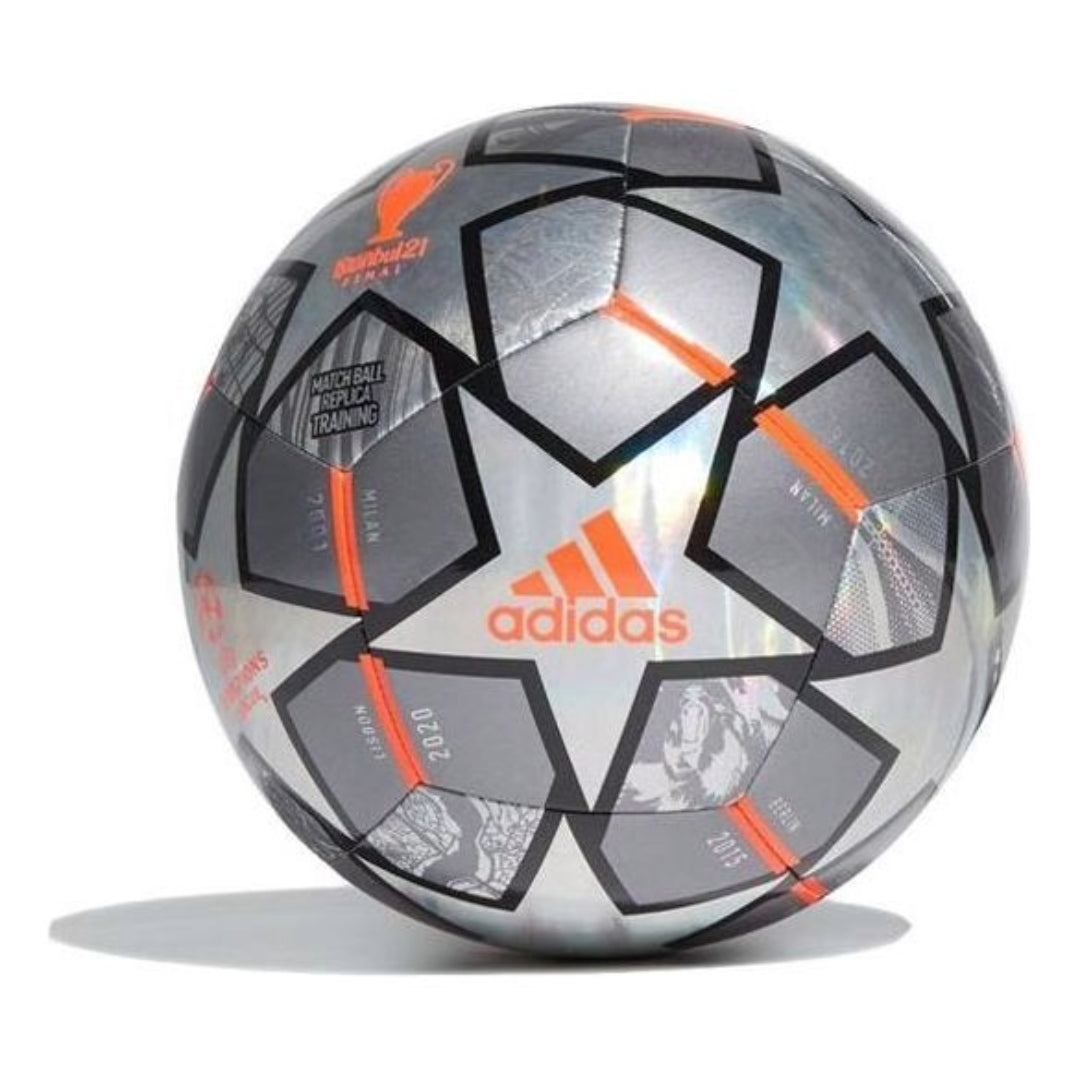Тренировочный мяч Adidas Finale 21 20th Anniversary UCL Hologram Training Ball 'Silver Orange'
Тренировочный мяч Adidas Finale 21 20th Anniversary UCL Hologram Training Ball 'Silver Orange'