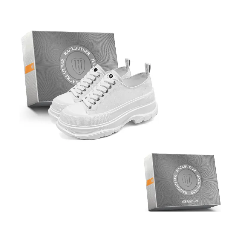 HACKBUTEER Мужские низкие кеды из канвы в коробке белые, цвет White (Box)
HACKBUTEER Мужские низкие кеды из канвы в коробке белые, цвет White (Box)