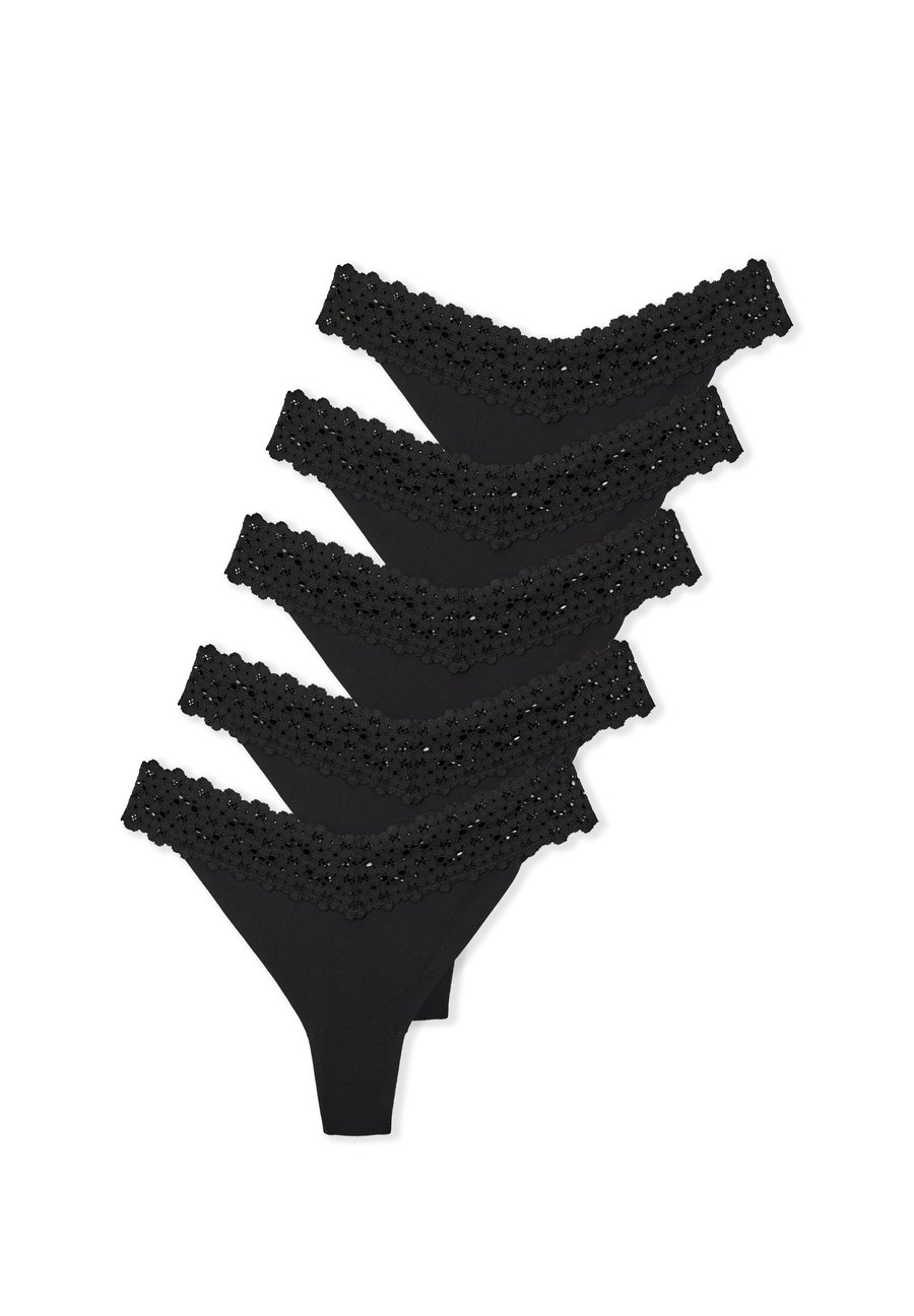 Трусы Etam WISH 5 PACK, Black
Трусы Etam WISH 5 PACK, Black