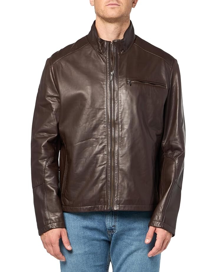 Куртка Cole Haan Smooth Lamb Jacket, цвет Java
Куртка Cole Haan Smooth Lamb Jacket, цвет Java