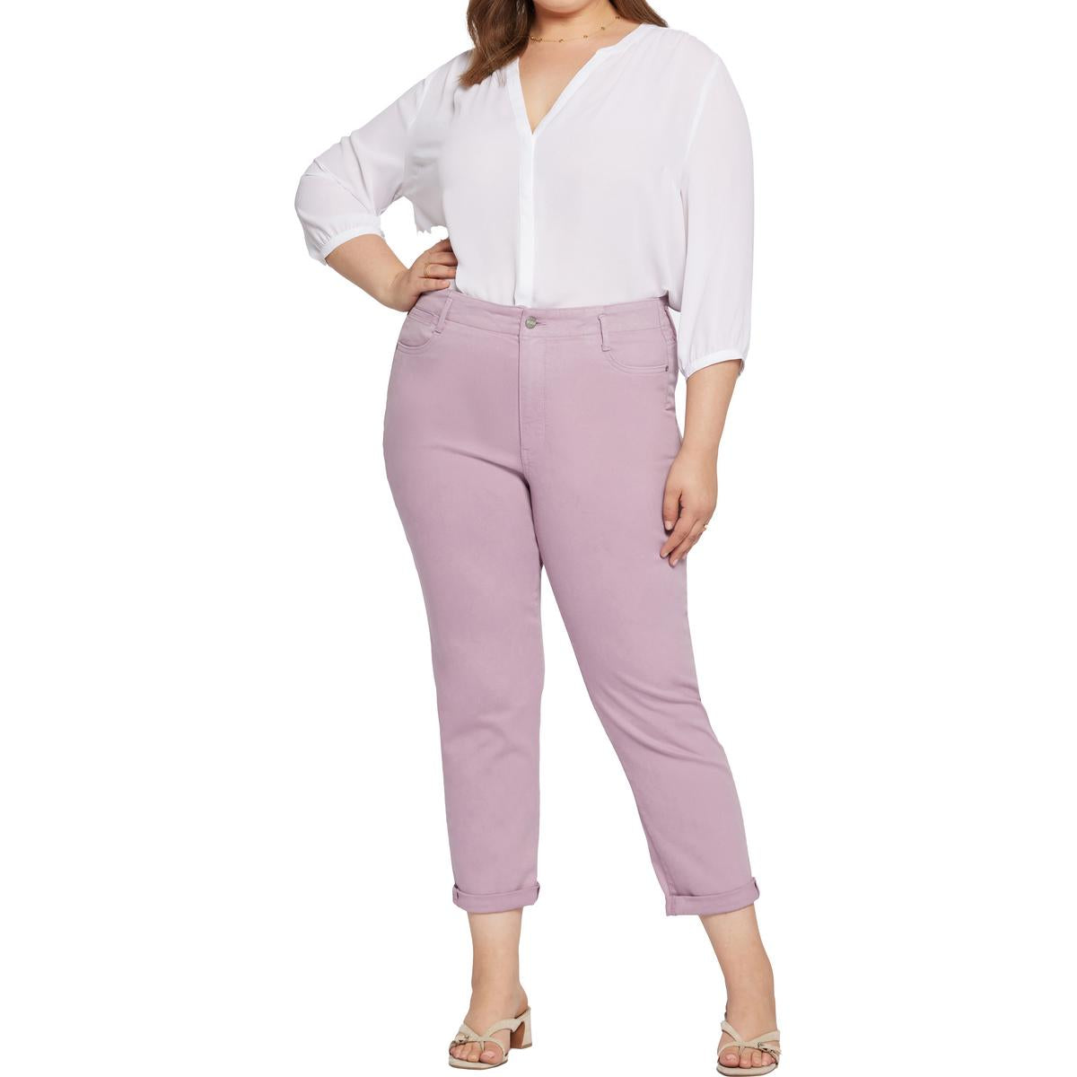 Женские облегающие джинсы-бойфренды Plus Margot с завышенной талией NYDJ, Taro
Женские облегающие джинсы-бойфренды Plus Margot с завышенной талией NYDJ, Taro