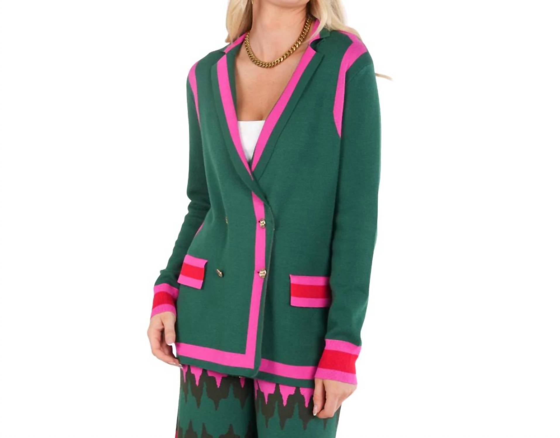 Слоан Блейзер в расцветке желейные бобы Emily McCarthy, Jellybean
Слоан Блейзер в расцветке желейные бобы Emily McCarthy, Jellybean