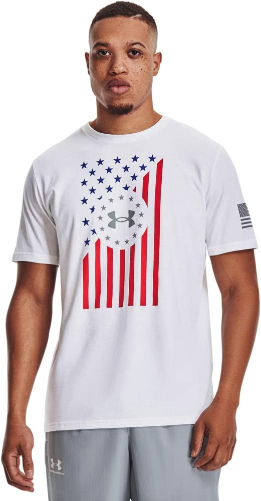 Мужская футболка с флагом Freedom Chest от Under Armour, White (100)/Steel, Белый, Мужская футболка с флагом Freedom Chest от Under Armour, White (100)/Steel
Мужская футболка с флагом Freedom Chest от Under Armour, White (100)/Steel, Белый, Мужская футболка с флагом Freedom Chest от Under Armour, White (100)/Steel