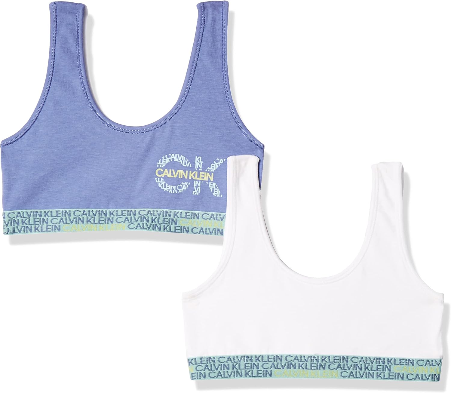 Бюстгальтеры-бралетты Calvin Klein Girls Modern Cotton, поштучно и в упаковке, Ocean Blue/White
Бюстгальтеры-бралетты Calvin Klein Girls Modern Cotton, поштучно и в упаковке, Ocean Blue/White