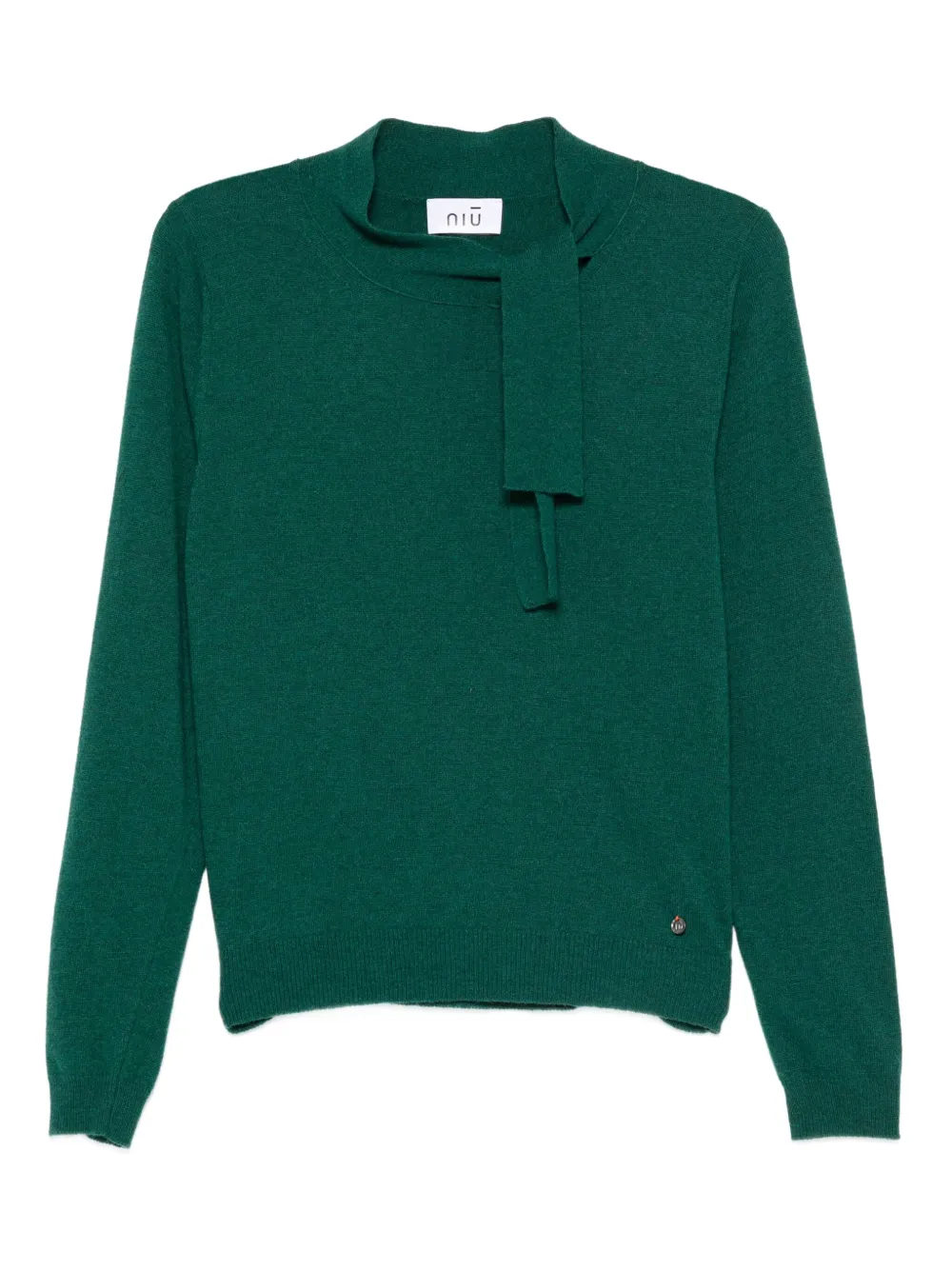 Свитер с завязками Niu, зеленый
Свитер с завязками Niu, зеленый