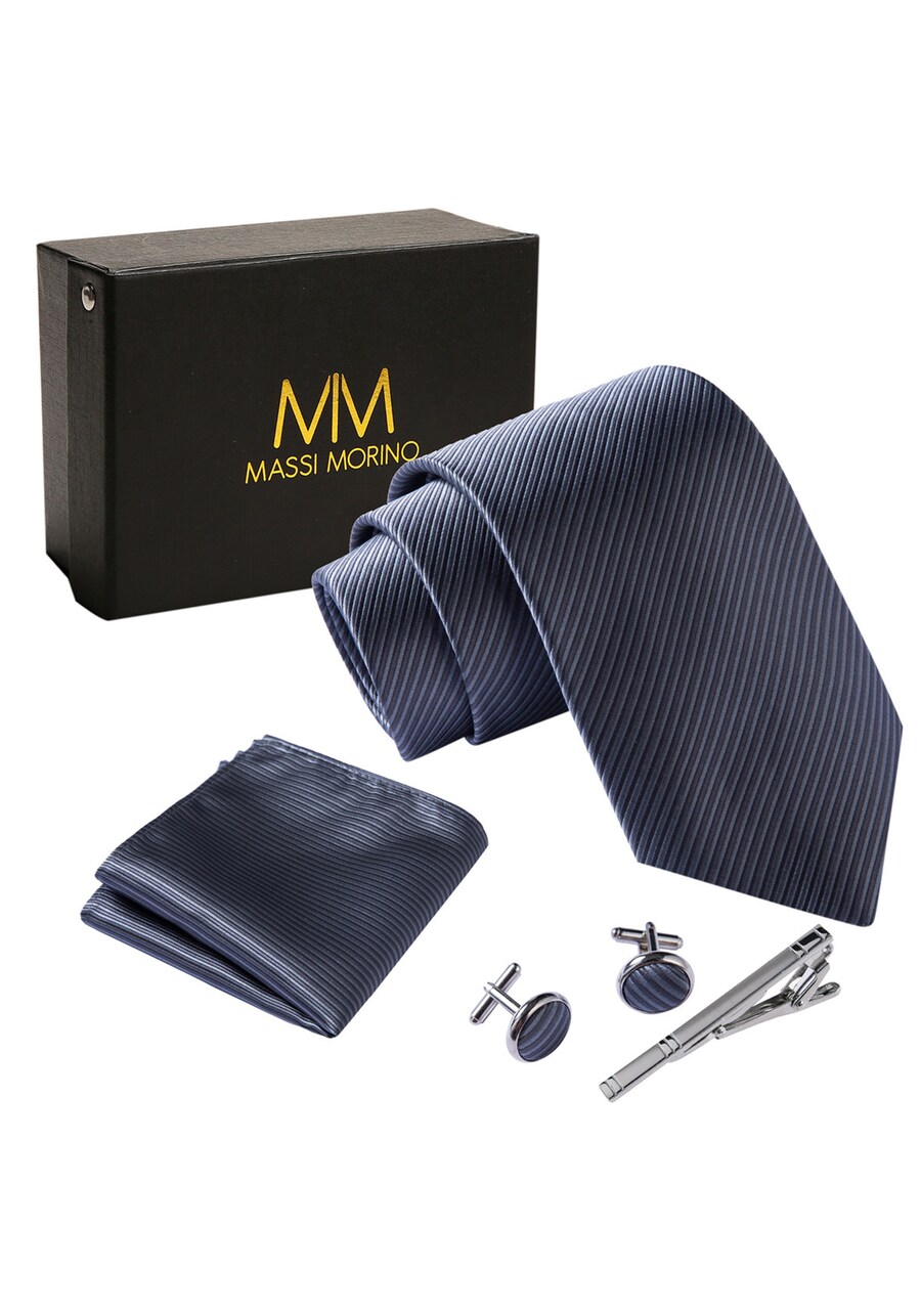 Галстук Massi Morino, серый 
Галстук Massi Morino, серый