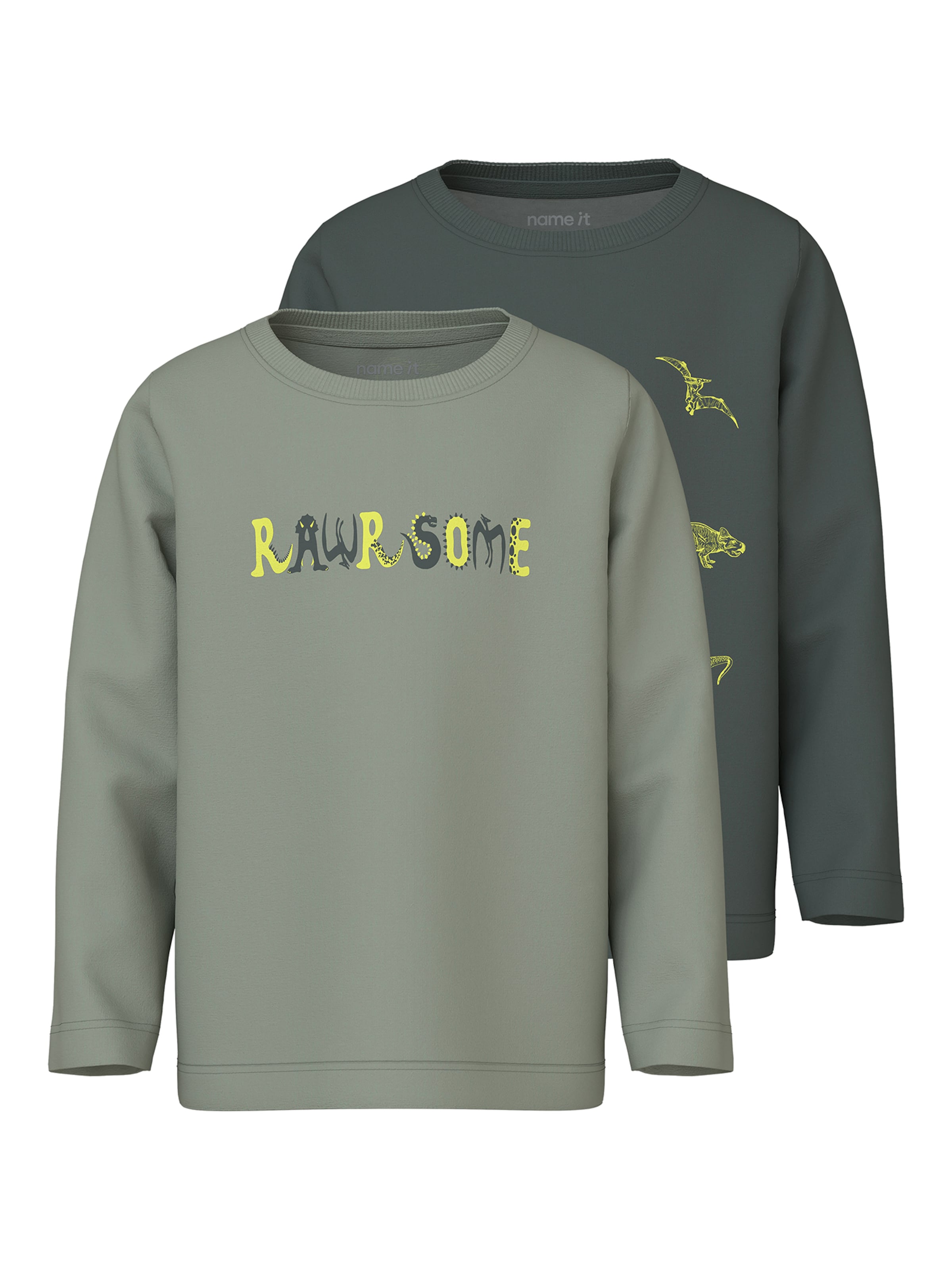 NAME IT Лонгслив 'NMMVUX' в цвете Taupe, темно-зеленый
NAME IT Лонгслив 'NMMVUX' в цвете Taupe, темно-зеленый