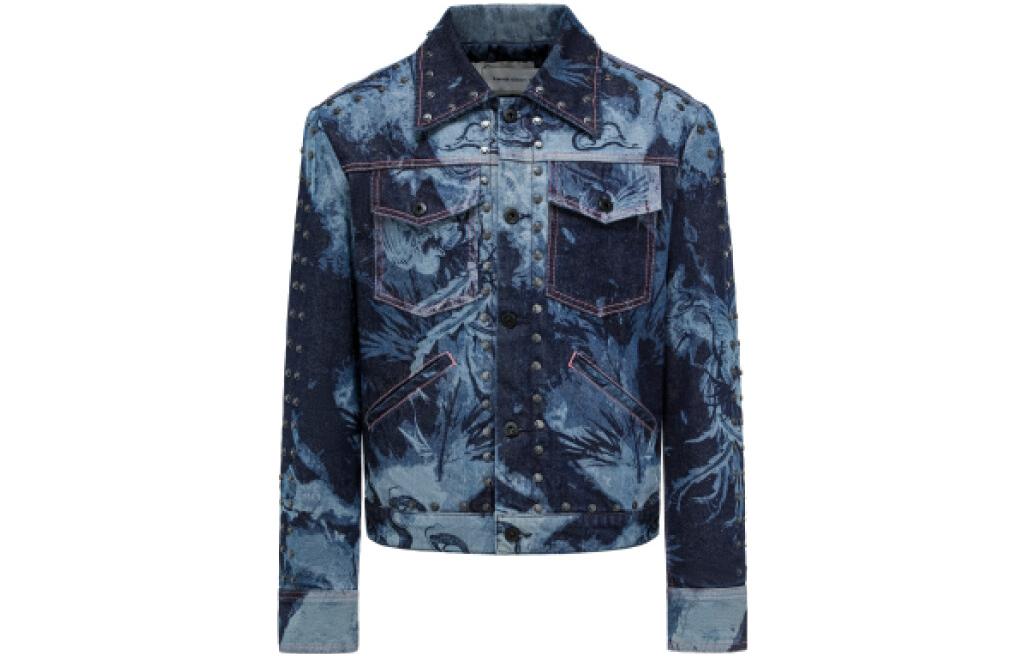 Feng Chen Wang Лазерный однобортный блейзер, Dark Blue
Feng Chen Wang Лазерный однобортный блейзер, Dark Blue