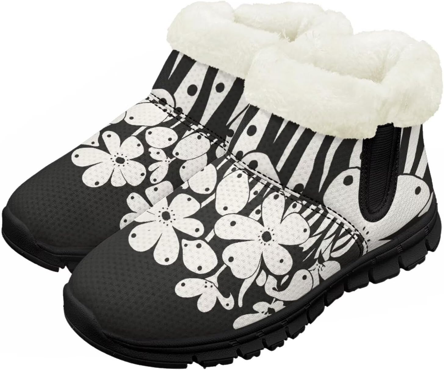 Детские зимние ботинки Chririnla для девочек и мальчиков, нескользящие, с меховой подкладкой, теплые, для улицы, легкие в надевании и снятии, Floral Fashion
Детские зимние ботинки Chririnla для девочек и мальчиков, нескользящие, с меховой подкладкой, теплые, для улицы, легкие в надевании и снятии, Floral Fashion