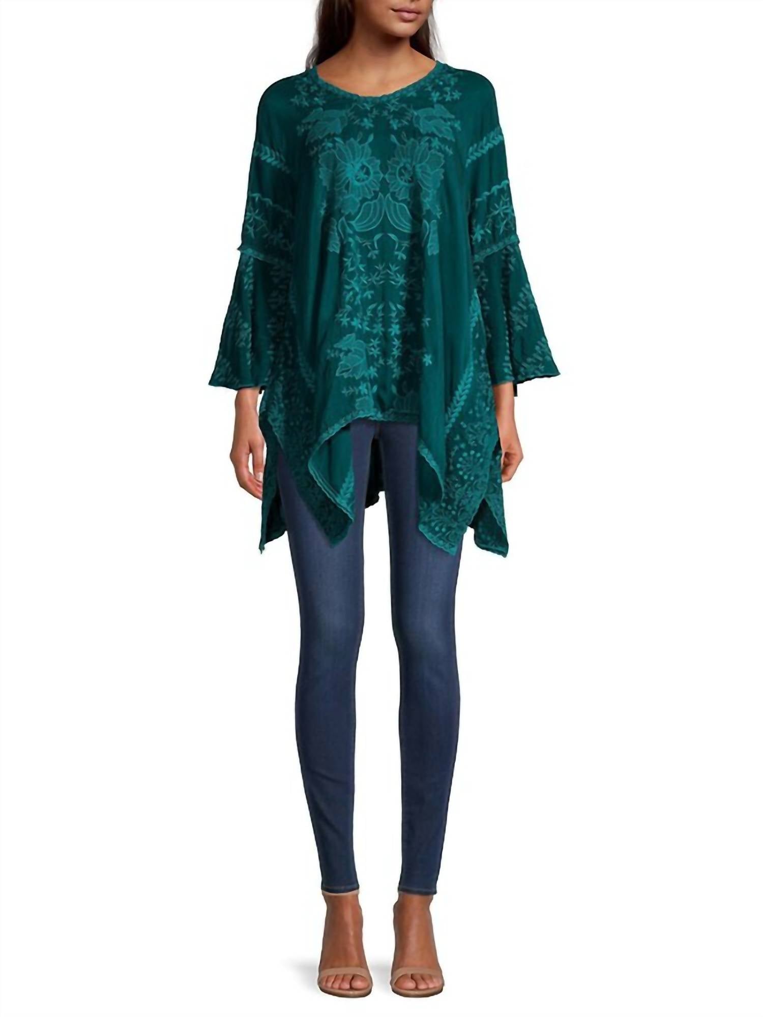 Туника Temperty Lorelai в стиле Лейксайд Johnny Was, цвет lakeside
Туника Temperty Lorelai в стиле Лейксайд Johnny Was, цвет lakeside