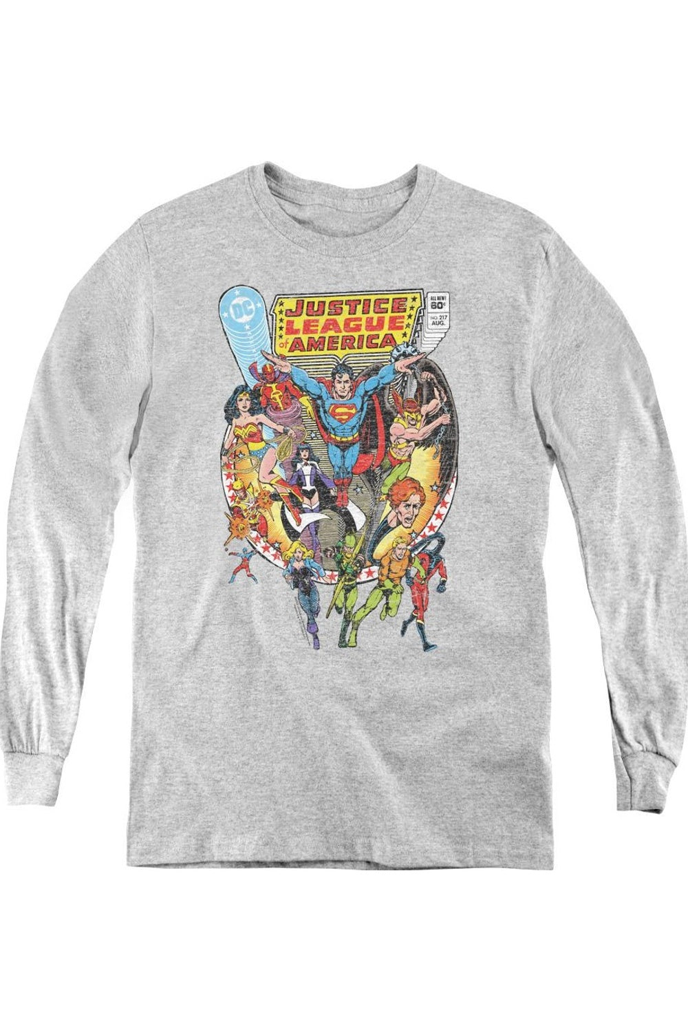 Футболка с длинным рукавом для подростков "Команда Лиги Справедливости Америки" Gildan, Athletic Heather
Футболка с длинным рукавом для подростков "Команда Лиги Справедливости Америки" Gildan, Athletic Heather